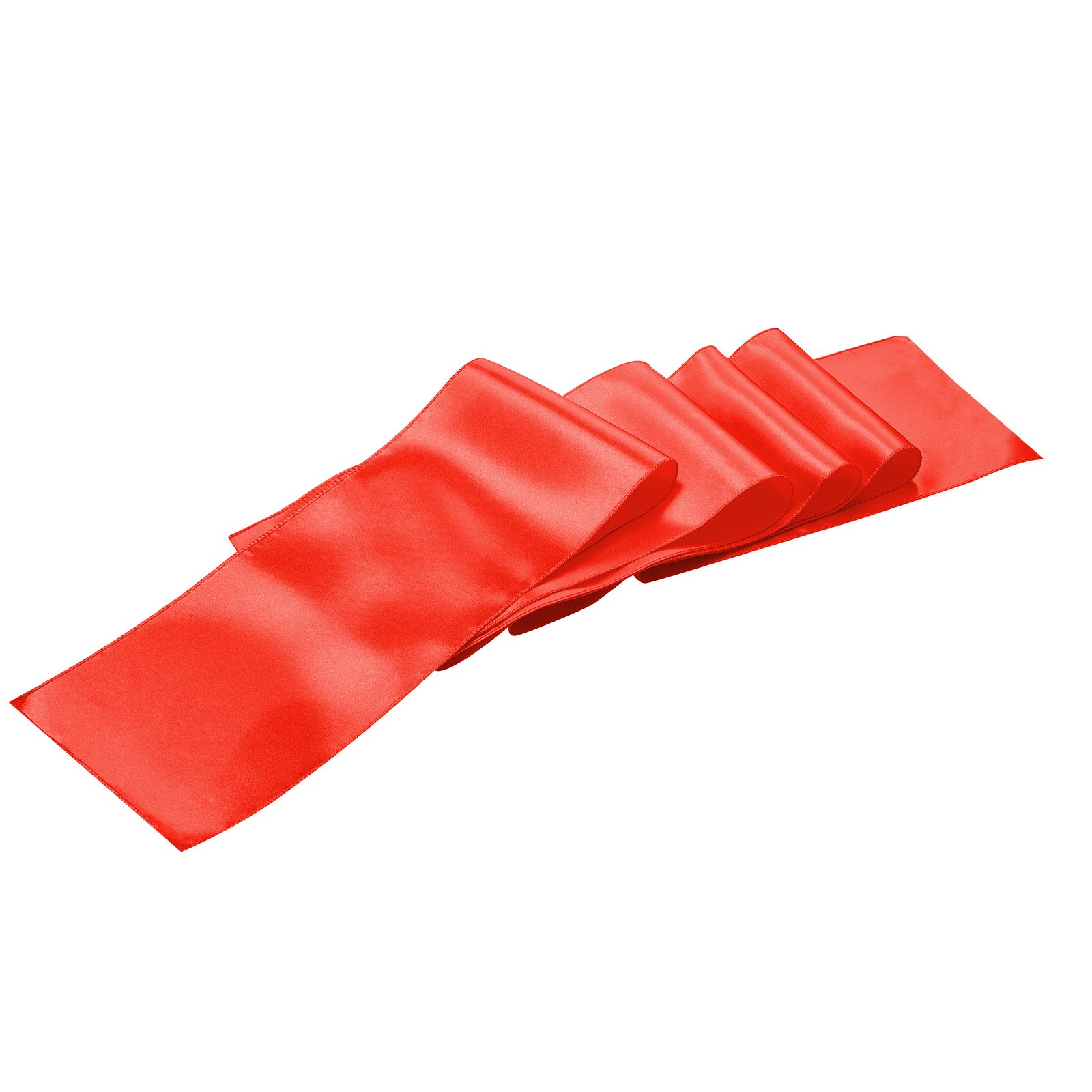 VEVOR Satin Chair Sashes Bows, 50PCS Chair Ribbon Ties Back Sash, 7 x 108 inch, Red Wedding Reception Decoration, for Wedding Ceremony Baby Shower Party Events Banquet Chair Cover Decoration