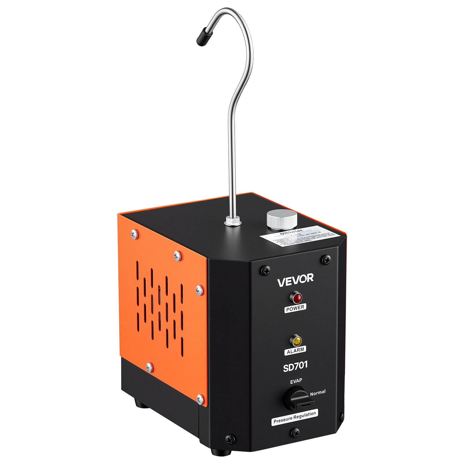 VEVOR Automotive Smoke Machine Leak Detector, DC 12V EVAP Vacuum Diagnostic Tester with Built-in Air Pump, Adjustable Pressure, Vacuum Pipeline Fuel Diagnostic Detector for Cars, Motorcycles, Boats