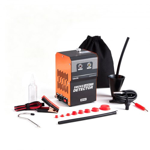 VEVOR Automotive Smoke Machine Leak Detector, DC 12V EVAP Vacuum Diagnostic Tester with Built-in Air Pump, Dual-Mode Vacuum Pipeline Fuel Diagnostic Detector for Cars, Motorcycles, Trucks, Boats, ATVs