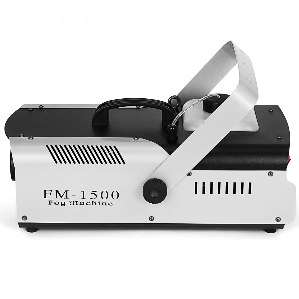 VEVOR Fog Machine, 1500W 2L 9 LED Lights, Smoke Fogger Portable with Wireless Remote Control, DJ Stage for Club, Parties, Weddings and Holidays