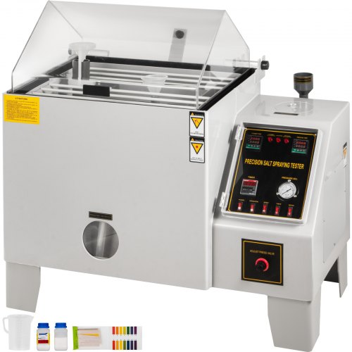VEVOR Salt Water Spray Chamber 110L Salt Water Spray Testing Chamber 5 mm Thick Acrylic Seal Cover Precision Measuring Salt Spray Corrosion Test Chamber for Laboratories Corrosion and Slat Fog Test