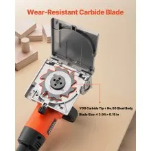 Biscuit Plate Joiner Plate Cutter Tool 5.9A 11600 RPM Motor with Wood Biscuits