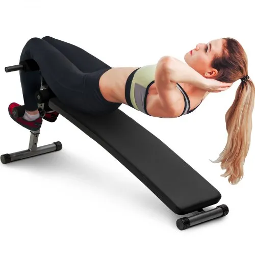 VEVOR Weight Bench, Adjustable Strength Training Bench, Foldable