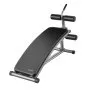 VEVOR Sit Up Bench, Curved Decline Ab Bench with Reverse Crunch Handle, with 6 Adjustable Height Setting, Heavy Duty Steel, 600 Lbs Capacity for Home Gym Workouts, Strength Training, Full Body Muscles
