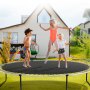 VEVOR Saltea de schimb pentru trambulină, saltea de sărituri compatibilă cu cadru de 13ft, saltea de sărituri universală pentru trambulină rotundă de 13ft, saltea rezistentă la UV cu instrument de arc și inele V durabile, potrivită pentru lungimea arcului de 7