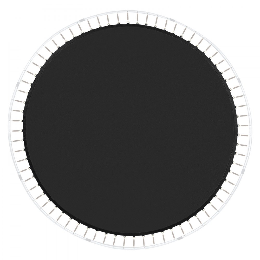 Lona de repuesto para trampolín VEVOR, lona de salto compatible con marcos de 4,2 m, lona de salto universal para trampolín redondo de 4,2 m, lona reforzada resistente a los rayos UV con herramienta de resorte y anillos en V duraderos, compatible con resortes de 18 cm de longitud.