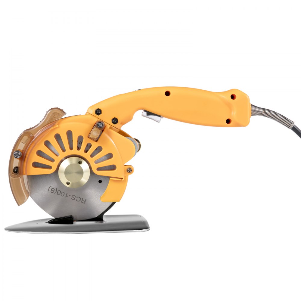 100mm Electric Cloth Cutter Cutting Machine Rotary Fabric Cutter Variable Speed