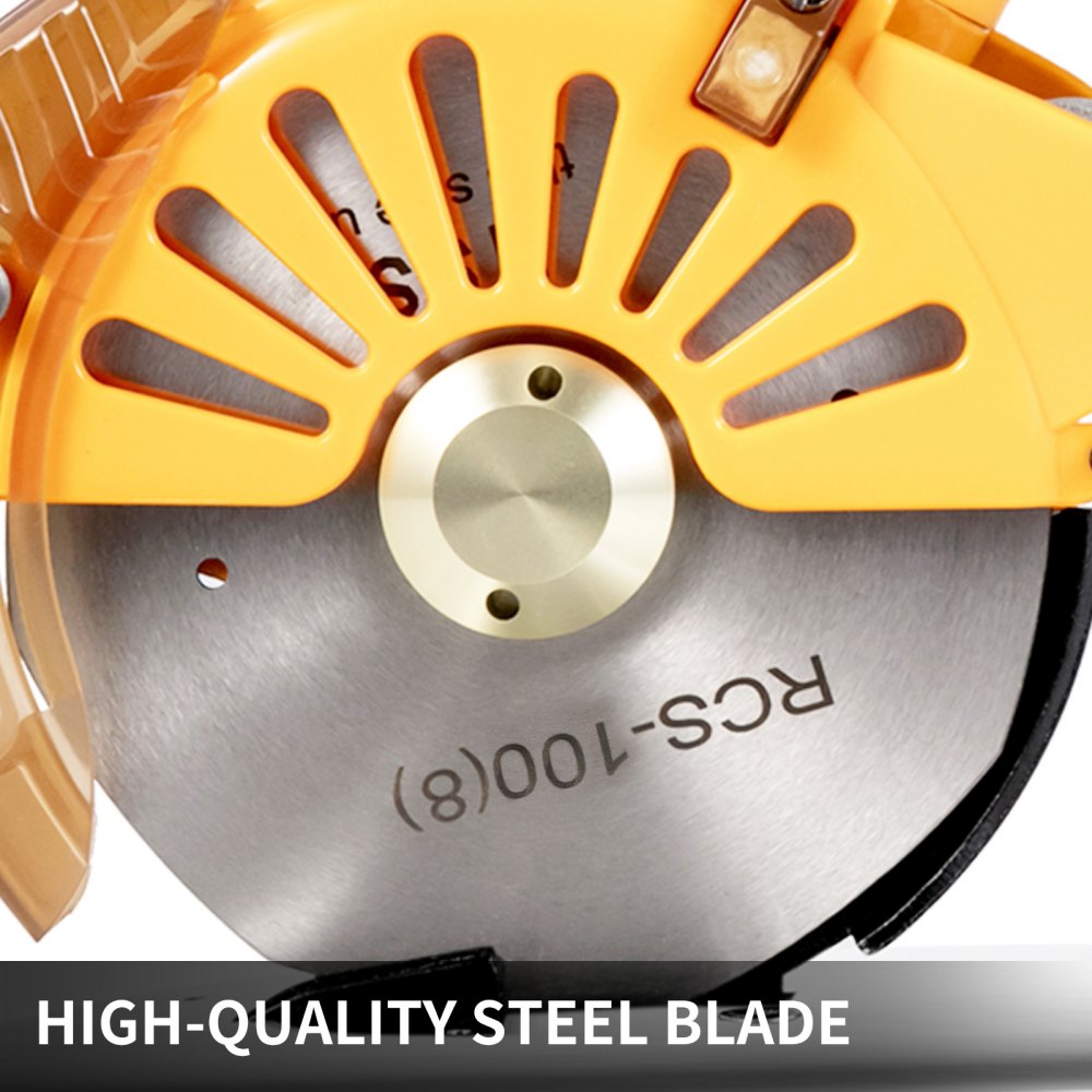 VEVOR Fabric Cutter Rotary Fabric Cutter 100mm Electric Cloth Cutter +Blade AU