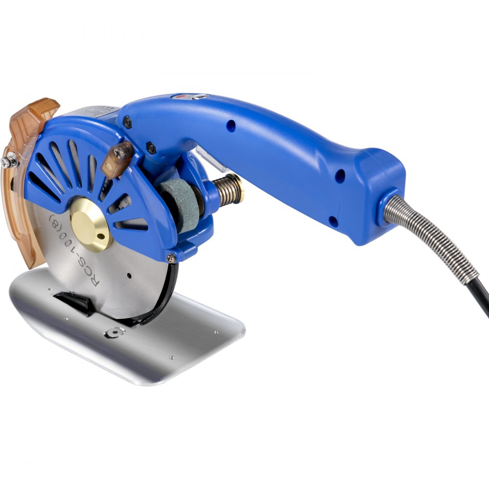 Fabric Cutter Rotary Fabric Cutter 100mm Blue Electric Rotary Cutter for Leather