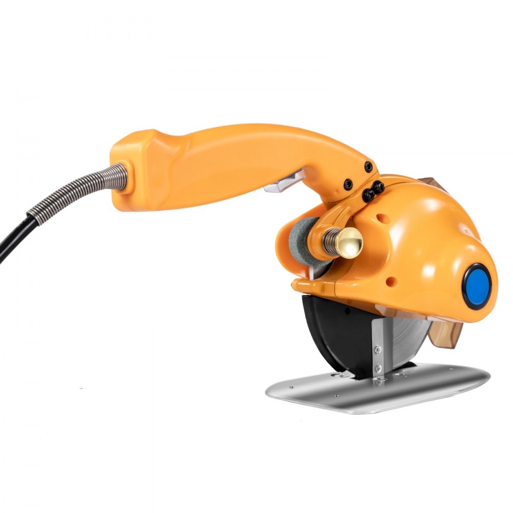 Electric Cloth Cutter Cutting Machine 125mm Rotary Fabric Cutter Variable Speed