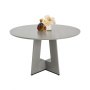 VEVOR 47 in Round Dining Table Wood Kitchen Table for 2-4 Person (Only Table)