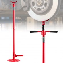 VEVOR Underhoist Support Stand, 3/4 Ton (1653 lbs) Capacity Under Hoist Jack Stand, Lifting from 51.97" to 80", Bearing Mounted Spin Handle, Foot Pedal, 12" Diameter Base, Support Vehicle Components