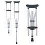 VEVOR Underarm Crutches 13-Level Height Adjustable Under Arm Walking Crutches