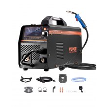 MIG Welder 160Amp Welding Machine 4-in-1 Gas MIG/Flux Core MIG/Stick/Lift TIG