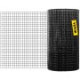 roll of VEVOR hardware cloth with grid pattern against white background.