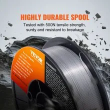 VEVOR Flux Core MIG Welding Wire E71T-GS 0.035" 10LB Gasless Mild Steel MIG Wire