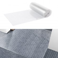 VEVOR Carpet Protector for Pets, 24" x 25' PVC Scratch-Proof Cat Carpet Protector for Doorway, Anti-Slip Cat Scratch Protector Mat, Easy to Cut Plastic Carpet Scratch Stopper, Cat Scratch Guard Carpet