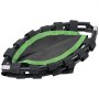 VEVOR Foldable Mini Trampoline, 36 Inch Fitness Rebounder, Max Load 220 lbs Exercise Trampoline, Stable & Quiet Indoor Small Workout Trampoline, Mini Trampoline for Adults Indoor/Garden Workout
