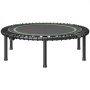 VEVOR Foldable Mini Trampoline, 40 Inch Fitness Rebounder, Max Load 330 lbs Exercise Trampoline, Stable & Quiet Indoor Small Workout Trampoline, Mini Trampoline for Adults Indoor/Garden Workout