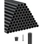 VEVOR Staircase Balusters 101 Pack 26 In Aluminum Spindles with Screws/Rail Caps