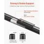 VEVOR Staircase Balusters 101 Pack 32 In Aluminum Spindles with Screws/Rail Caps