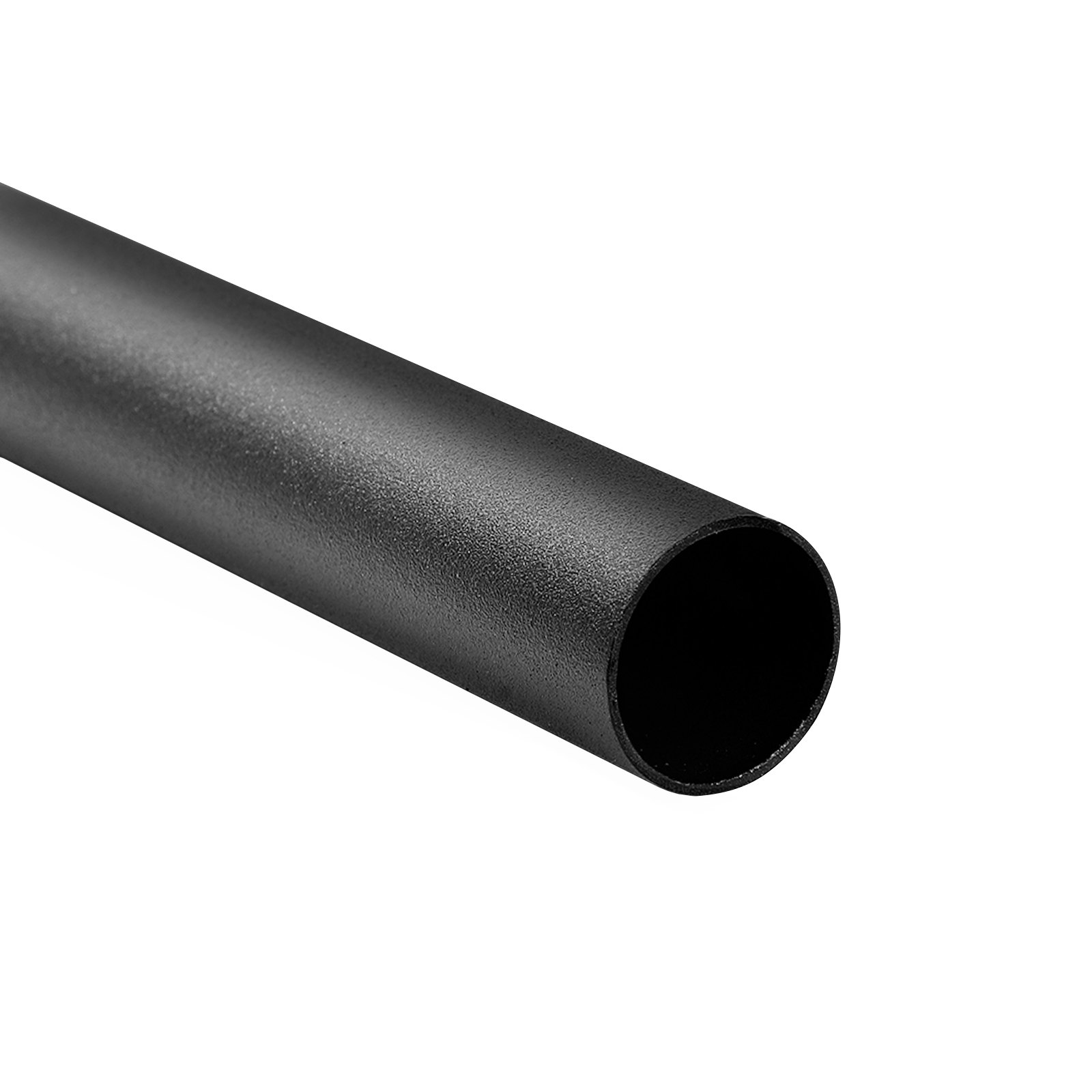 VEVOR 125 Pack Deck Balusters, 81.3 cm Aluminum Railing Spindles, 1.9 cm Diameter Hollow Round Metal Decking Stair Balusters with Connectors, Screws, for Deck, Porch & Staircase Railing Fence, Black