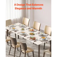 32 PCS Dinnerware Set Ceramic Plates and Bowls Sets Service for 8 White