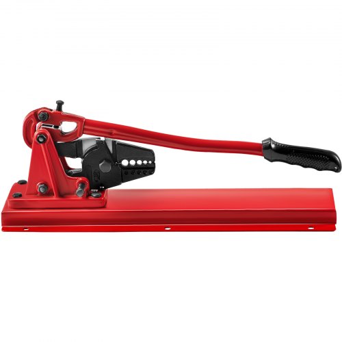 VEVOR Bench Type Hand Swager, 24" Bench Type Swaging Tool, Bench Type Crimper for 1/16" 3/32" 1/8" 5/32" 3/16", CRV (HRC 35-45 Degree) Bench Type Crimping Tool, Bench Swager Tool for Cable Wire Rope