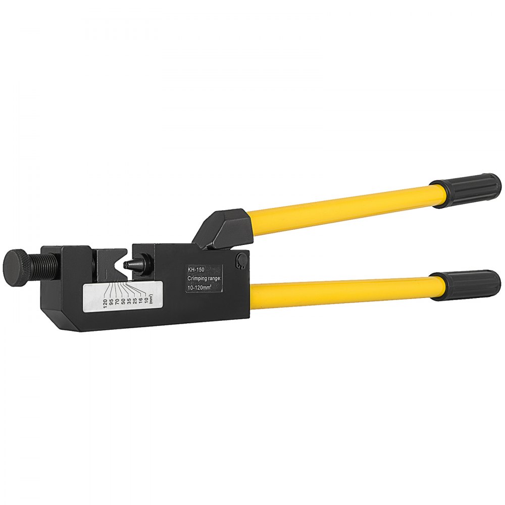 Kh-150 Crimpadora de terminales de anillo de gran calibre 24" Herramienta de prensado de cables 8awg-250mcm