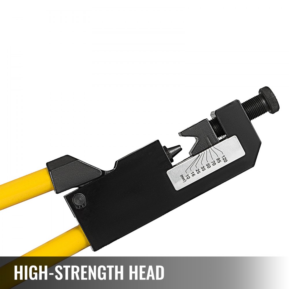 Kh-150 Crimpadora de terminales de anillo de gran calibre 24" Herramienta de prensado de cables 8awg-250mcm
