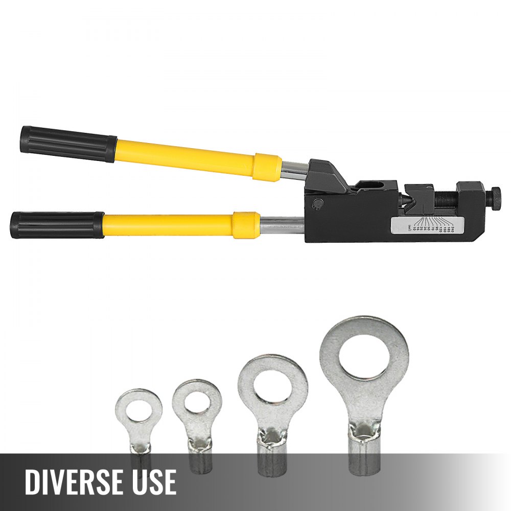 Kh-230 Large Gauge Ring Terminal Crimper 38.5" Wire Crimping Tool 8awg-500mcm