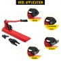 VEVOR Πάγκος Swager Εργαλείο 24\" Wire Rope Swaging Tool with Crimper Cable Bolt Cutter Head Bench Crimper 1/16\"-3/16\" Μανίκια πάγκου από αλουμίνιο/χάλκινο καλώδιο πάγκος από κράμα χάλυβα Swager για 1/2\" Wire Rope Fe
