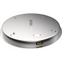 VEVOR Drop in Fire Pit Pan, 25" x 25" Round Fire Pit Burner, Stainless Steel Gas Fire Pan, Fire Pit Burner Pan w/ 1 Pack Volcanic Rock Fire Pit Insert w/ 150K BTU for Keeping Warm w/ Family & Friends