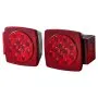 VEVOR Trailer Lights, LED Trailer Tail Lights Kit with Stop Brake Turn Tail License Plate Clearance Lamp, Waterproof Tow Lighting Kit with Wiring Harness for Boat Truck Camper RV Snowmobile Caravan