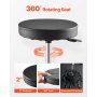 VEVOR Rolling Mechanic Stool Adjustable Garage Seat 300 lbs Load with Wheels