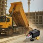VEVOR 10L Hydraulic Pump, Double Acting Hydraulic Trailer Pump, 22Mpa Max Relief Pressure, 3.4L/Min Flow Rate, DC12V 1.6KW Power Unit for Dump Trailer Car Lifting (Horizontal Installation)