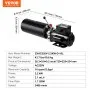 VEVOR Hydraulic Pump, 10 Quart Hydraulic Power Unit, Single Acting Dump Trailer Pump, 1.7 GPM Flow Rate, 3200 PSI Max Relief Pressure, AC 220V Hydraulic Pump for Dump Trailer Car Lifting