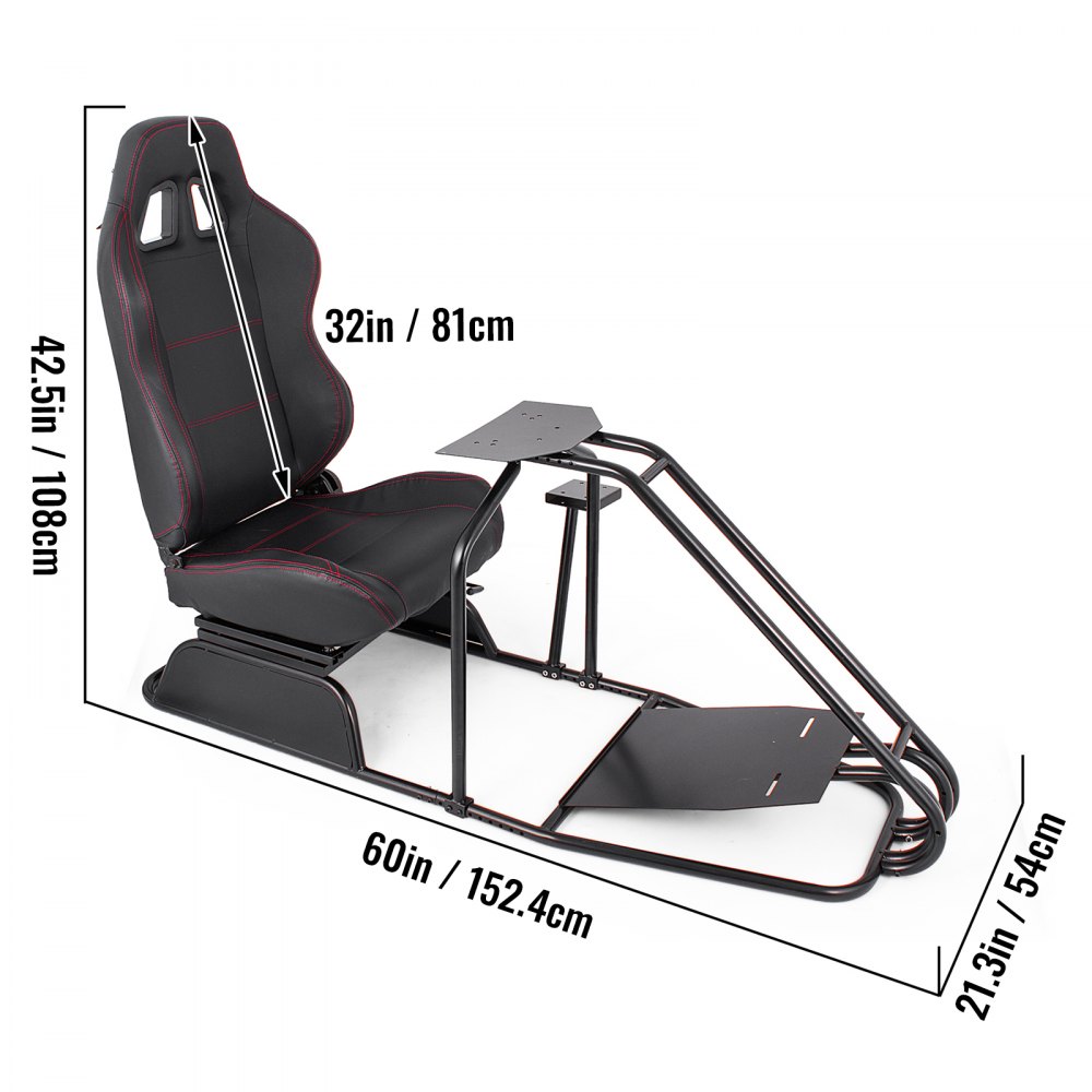 Racing Simulator Cockpit Gaming Chair for Logitech G27/G29/G920/PS3/PS4