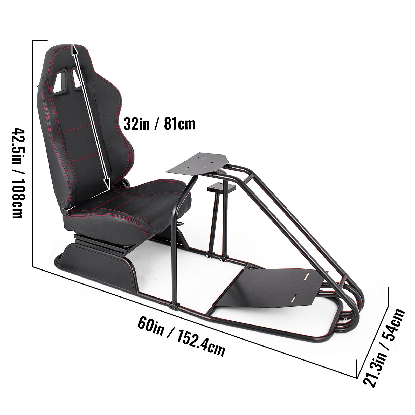 Racing Simulator Cockpit Gaming Chair for Logitech G27/G29/G920/PS3/PS4