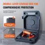 VEVOR glass suction cup in a durable double-layer storage box for comprehensive protection.