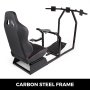 GTA-F Model Racing Simulator Cockpit Gaming Chair W/ Triple Monitor Stand