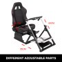 Racing Simulator Cockpit Gaming Chair W/ Stand for Logitech G27/G29/G920/T500RS