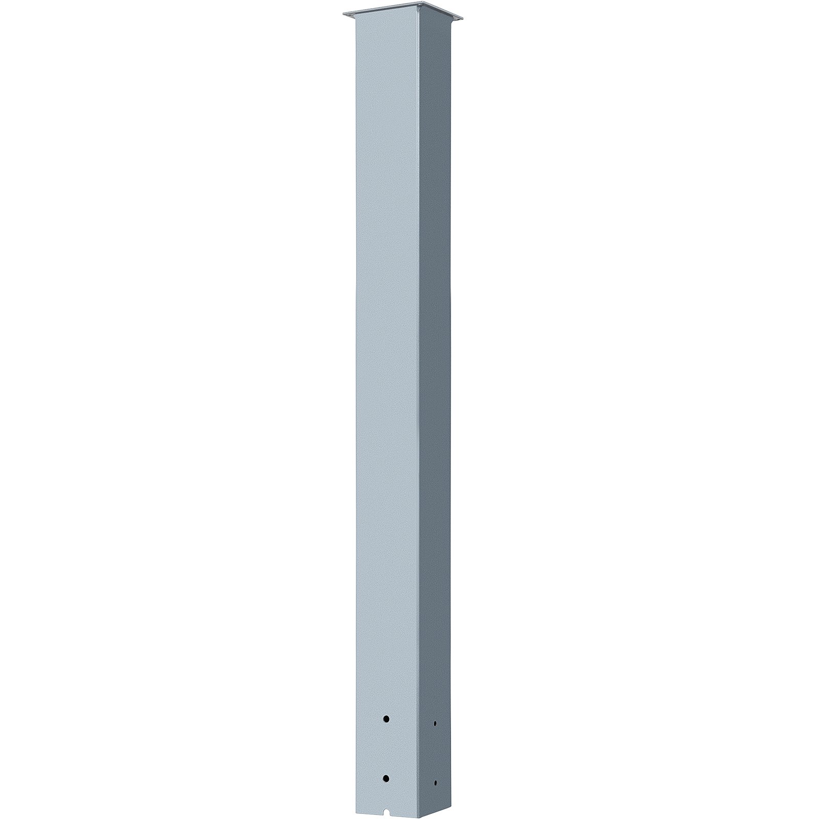 VEVOR Mailbox Post, 43" High Mailbox Stand, Granite Powder-Coated Mail Box Post Kit, Q235 Steel Post Stand Surface Mount Post for Sidewalk and Street Curbside, Universal Mail Post for Outdoor Mailbox