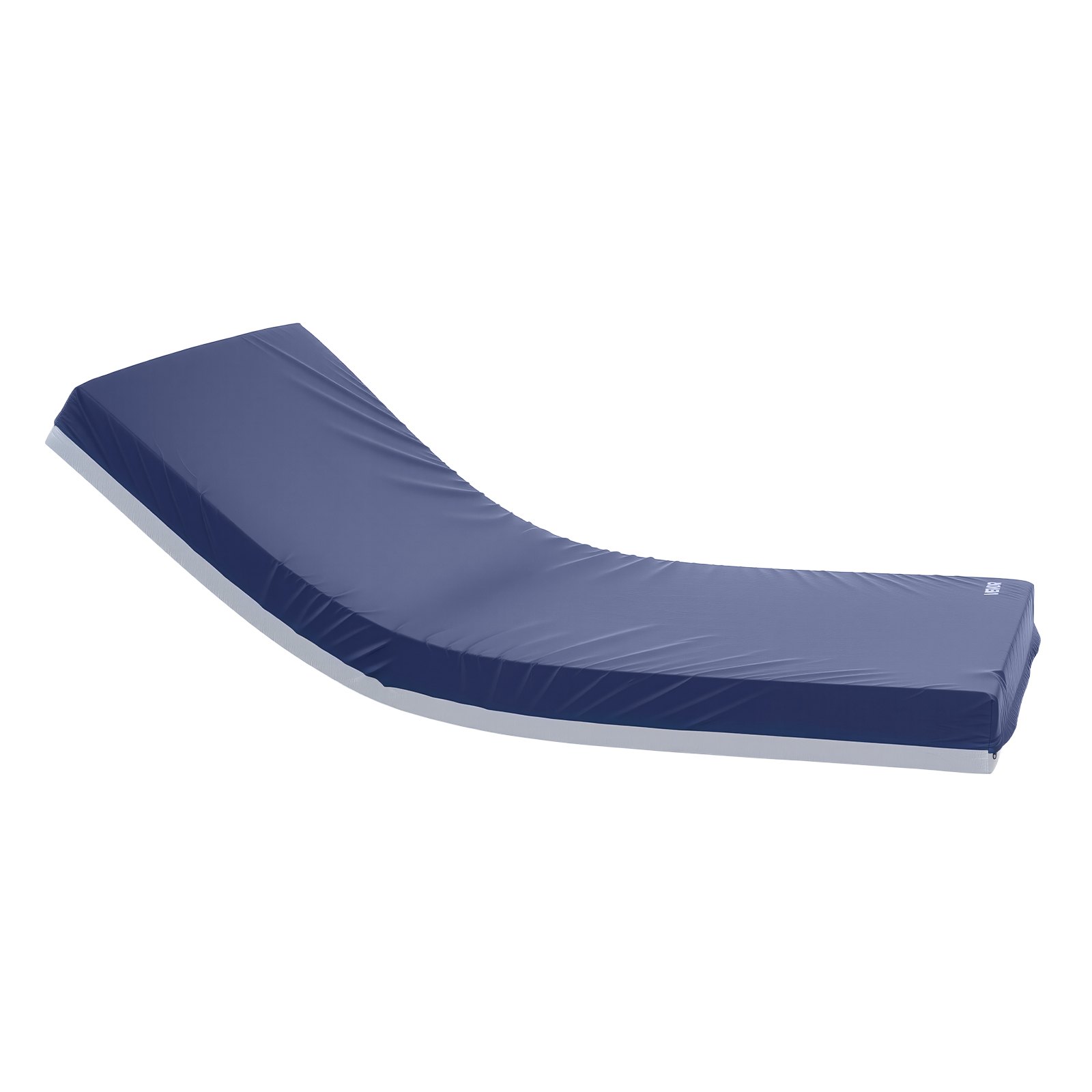 VEVOR Hospital Bed Mattress, 295 kg Load, Long Term Care Pressure Redistribution Medical-Grade Dual Layer Foam Mattress, Waterproof for Bedsore Treatment Nursing Home & Home Care, 1067 x 2030 x 153 mm