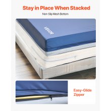 VEVOR Hospital Medical Bed Mattress 6-Inch Water Resistant Non Slip Foam 500 lbs