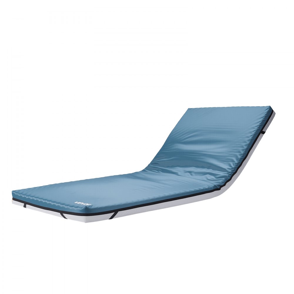 VEVOR Hospital Bed Mattress, 136 kg Load, Long Term Care Pressure Redistribution Medical-Grade Dual Layer Foam Mattress, Waterproof for Bedsore Treatment Nursing Homes & Home Care, 864 x 1930 x 89 mm