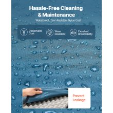 Hospital Medical Bed Mattress 3.5-Inch Water Resistant Non Slip Home Foam