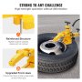 Tractor Truck Tire Hydraulic Bead Breaker Changer W/10000PSI Foot Pump & AirHose