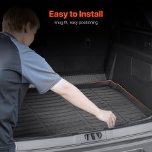 Cargo Mat All Weather TPE Custom Fit for Ford Bronco Sport 2021-2024