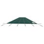 green VEVOR pool safety cover with securing straps against white background.
